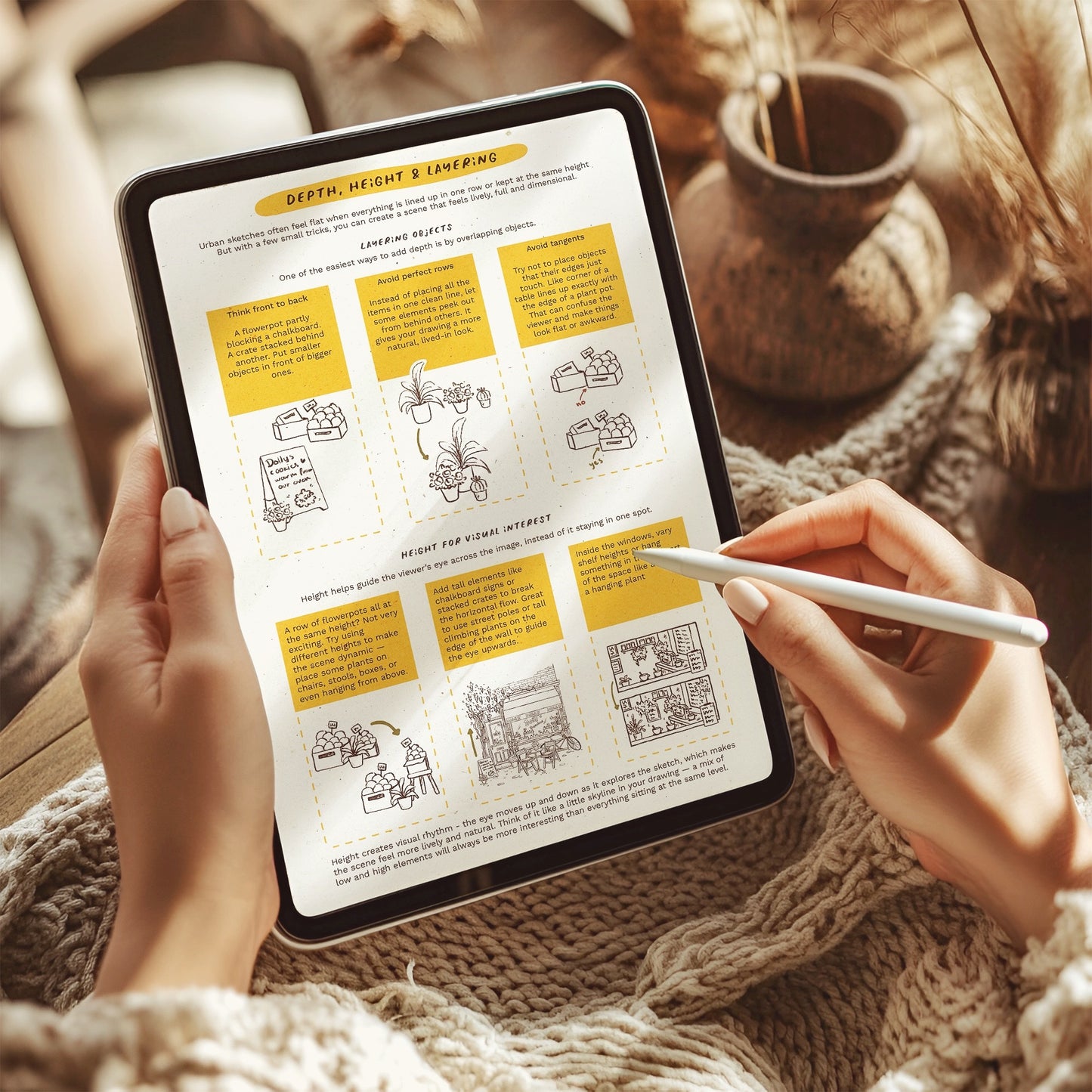 Add Character To Shopfronts / Digital PDF Guide for Artists
