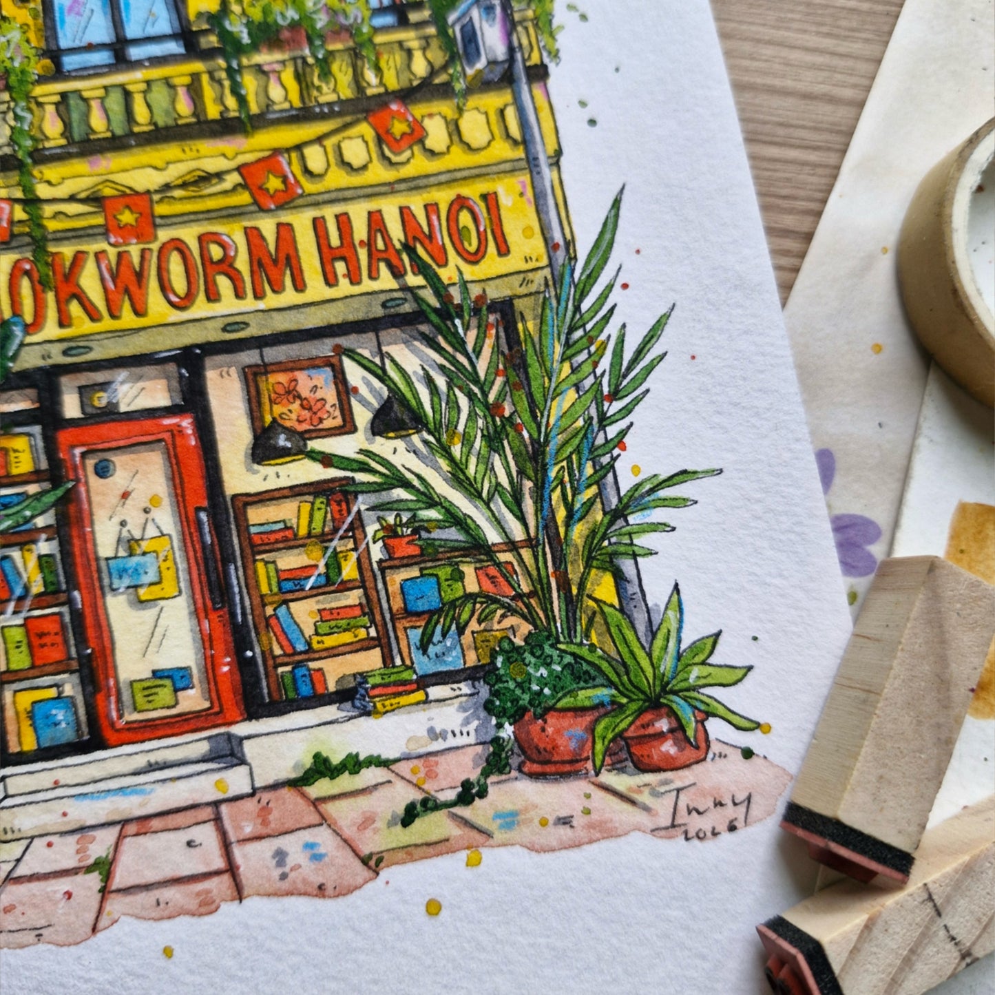 Bookworm Hanoi in Hanoi, Vietnam