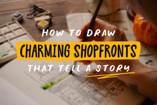 How to Draw Charming Shopfronts That Tell a Story