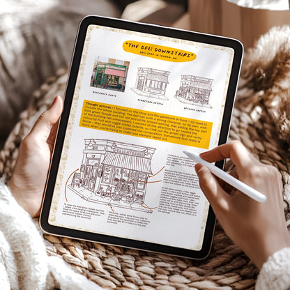 How To Draw Cozy Shopfronts | Foundation and character bundle