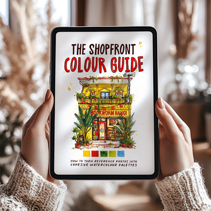 The Shopfront Colour Guide | Choose and build cohesive watercolour palettes