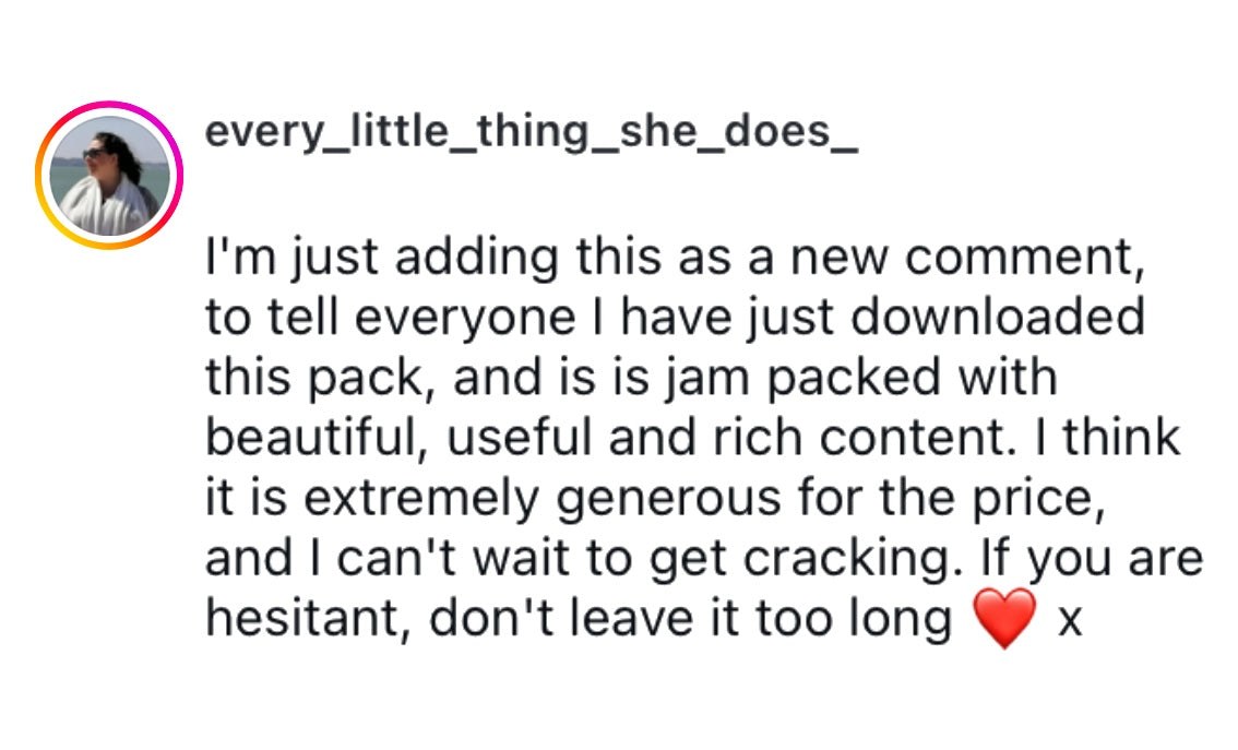 Text post from 'every_little_thing_she_does_' on a white background